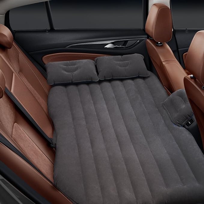 Inflatable Car Air Mattress Back Seat Bed Car Camping