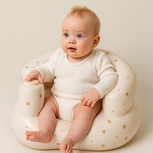 Inflatable Baby Support Seat – Brige Dot Print