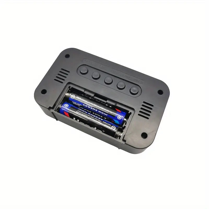 Small Black Digital Clock