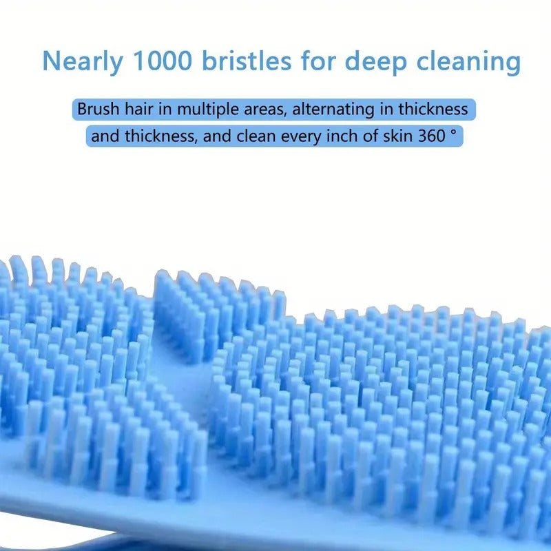 Silicon Bath Belt Scrubber