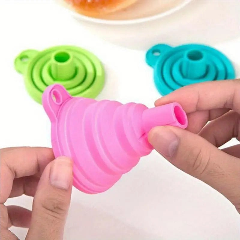 Silicone Foldable Funnel PACK 5