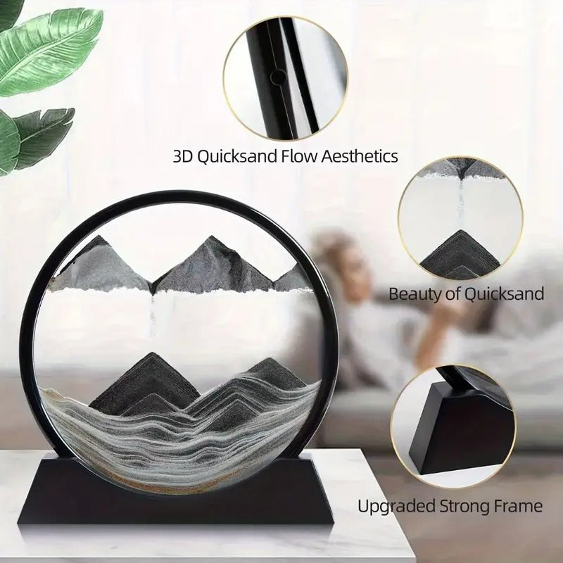 7 Inch Moving Sand Art