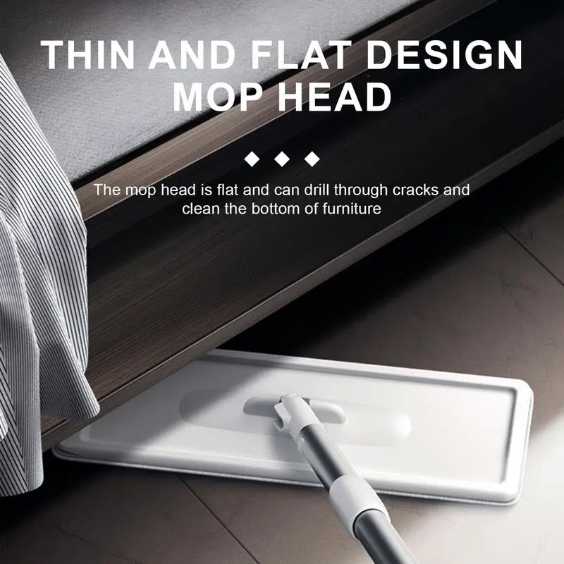 Microfiber Flat Mop With Bucket