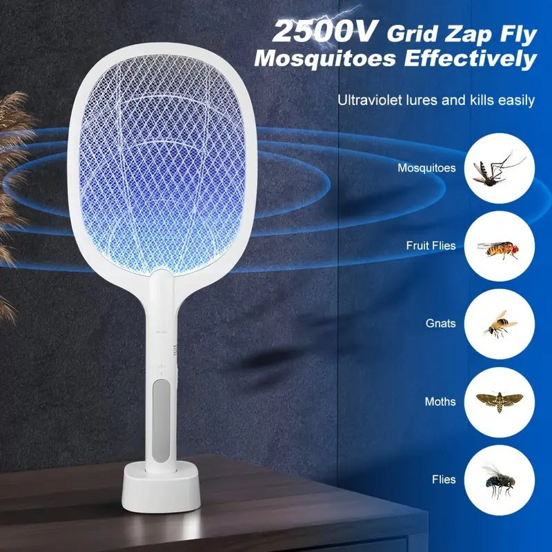 6 UV Mosquito killer racket
