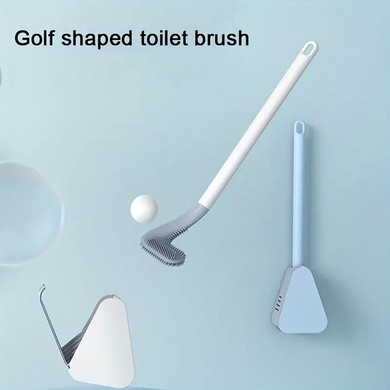 Golf Shape Toilet Brush Cleaner - L Shape