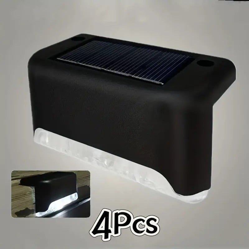 Solar Deck Lights Solar Step Lights (4 PIS)