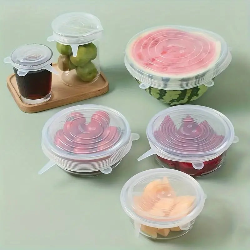 Silicone Stretch Lids Multi Size Reusable