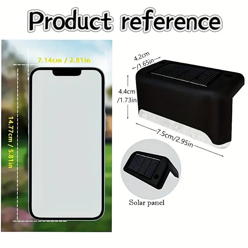 Solar Deck Lights Solar Step Lights (4 PIS)