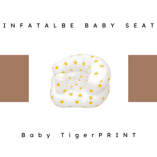 Inflatable Baby Support Seat – Baby tiger print