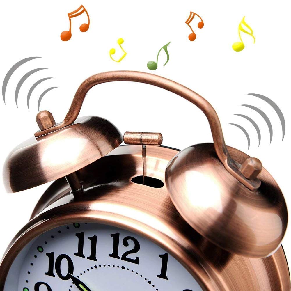Big Copper Alarm Clock
