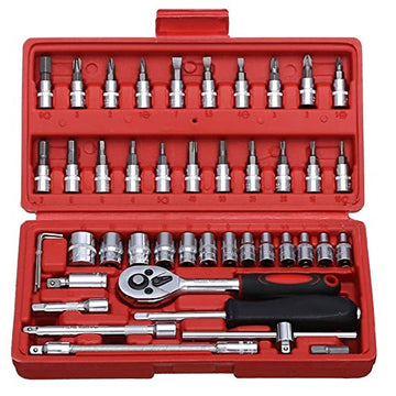 46 in 1 Pcs Tool Kit & Screwdriver Multi Purpose