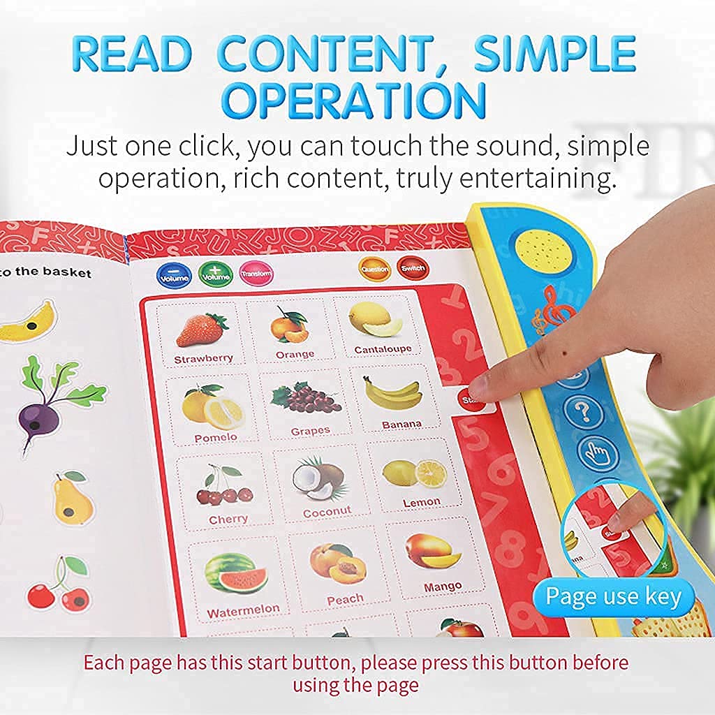 Intelligence Smart Learning Book With Sound Boo