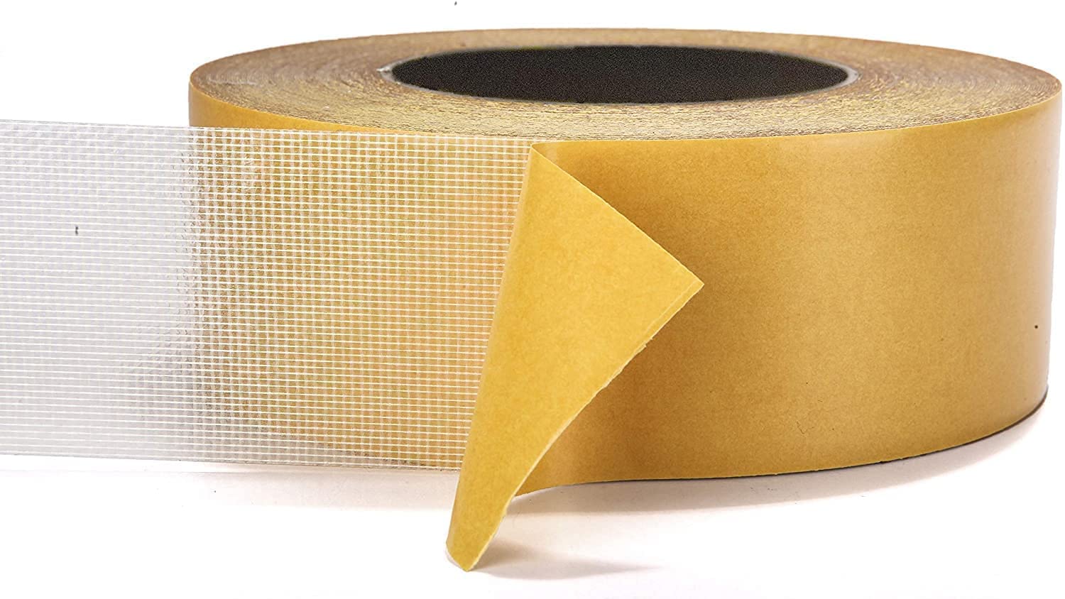 Yellow 3cm Wide 20 Meter Double-Sided Cloth Tape