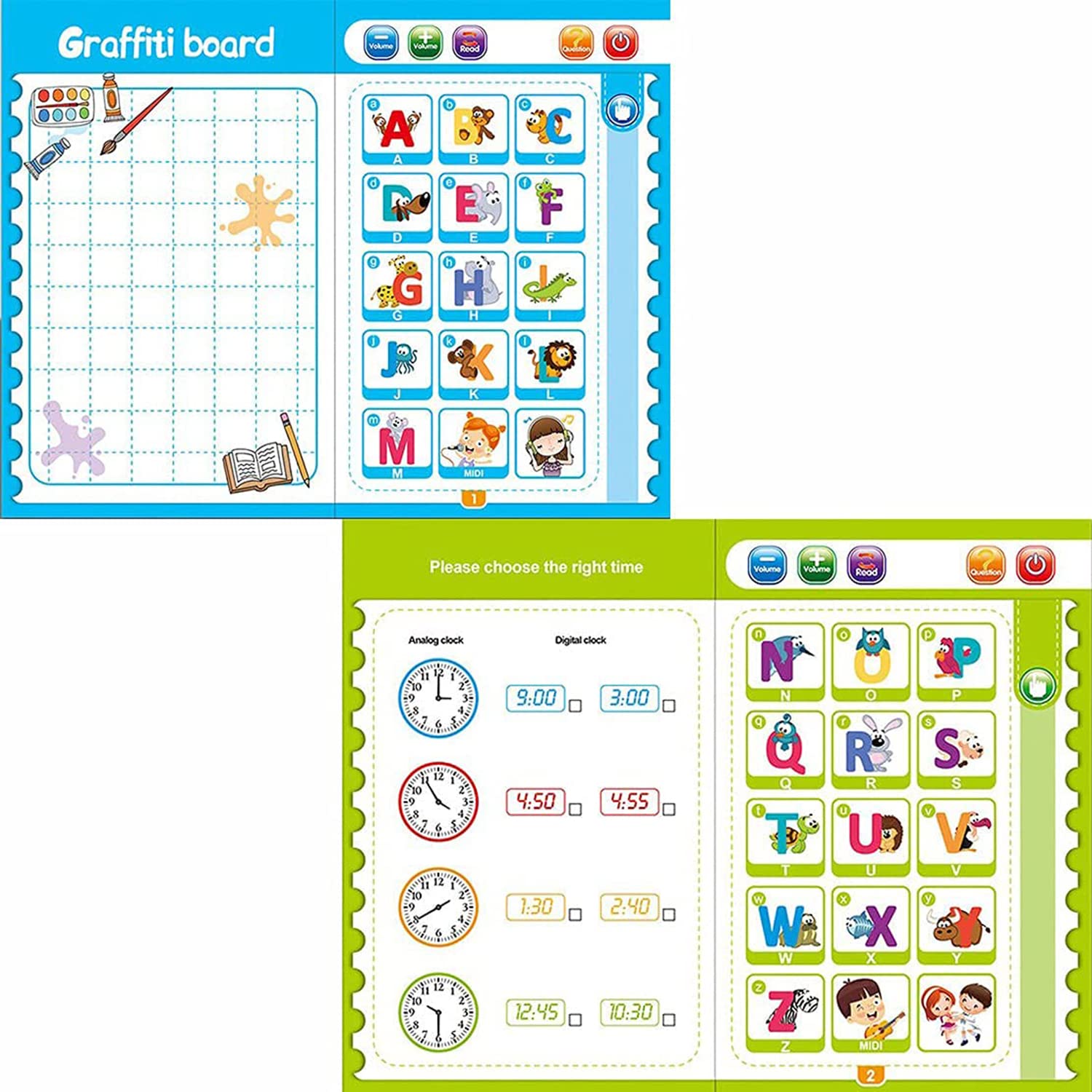 Intelligence Smart Learning Book With Sound Boo