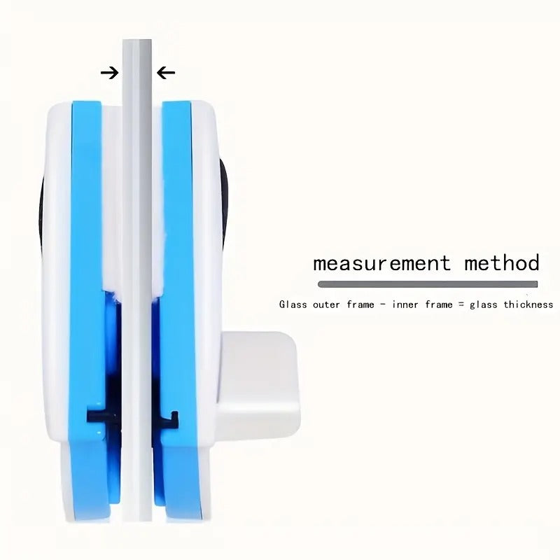 Magnetic Glass Cleaning Wiper Triangle Shape