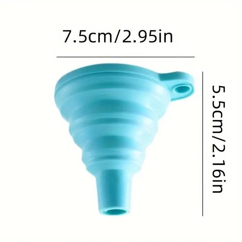 Silicone Foldable Funnel PACK 5