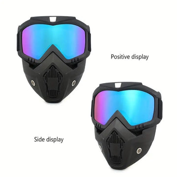 UV Protectin Goggle Face Mask