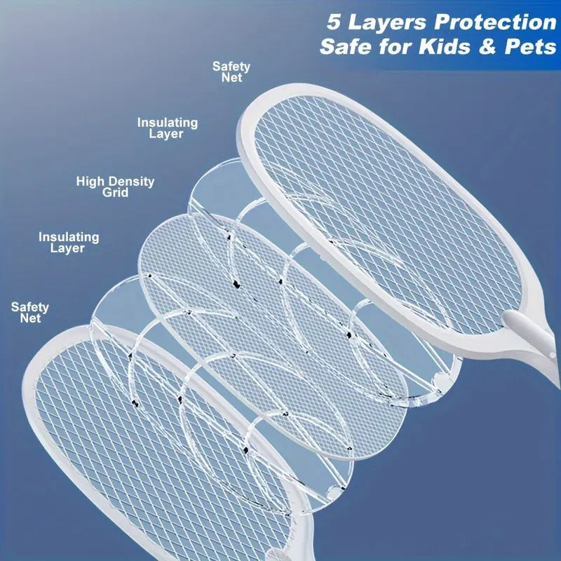 6 UV Mosquito killer racket
