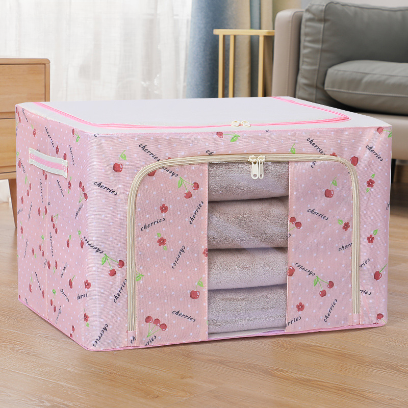 66 LTR Foldable Steel Frame Cloth Storage Bag