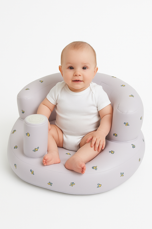 Inflatable Baby Support Seat –  Lemon Print