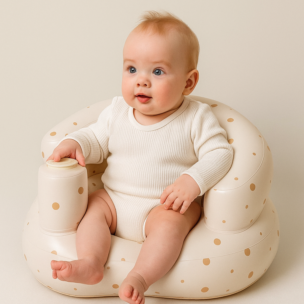 Inflatable Baby Support Seat – Brige Dot Print