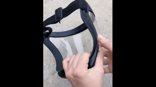 Anti-Fog Full Face Shield Upgraded Mask