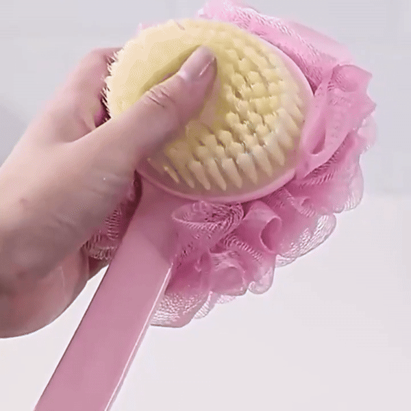 2 in 1 Body loofa Brush