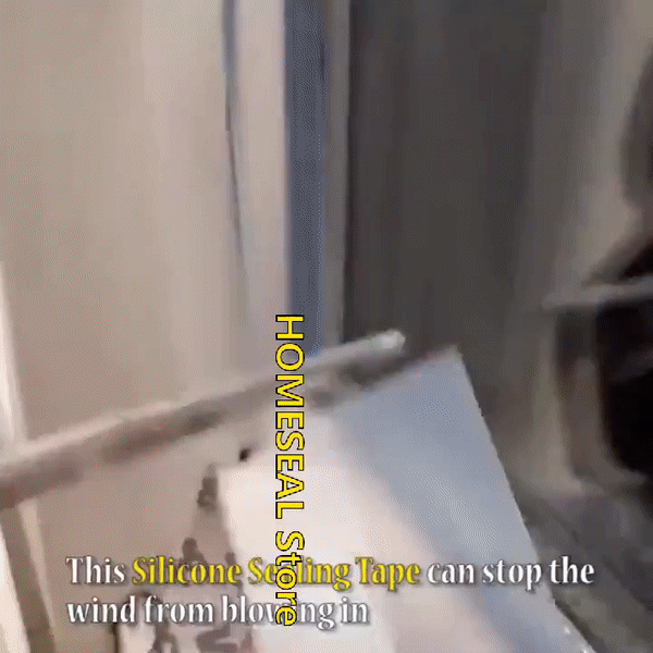 3 Meter Self Adhesive Silicone Door Seal Strips Tape