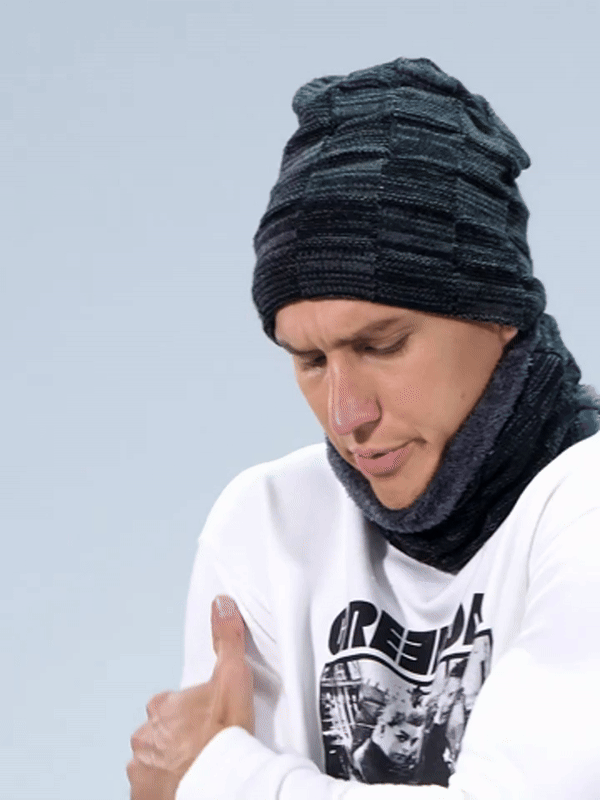 Winter 2 pc Scarf Cap