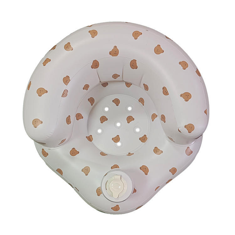 Inflatable Baby Support Seat – Bear Face Print
