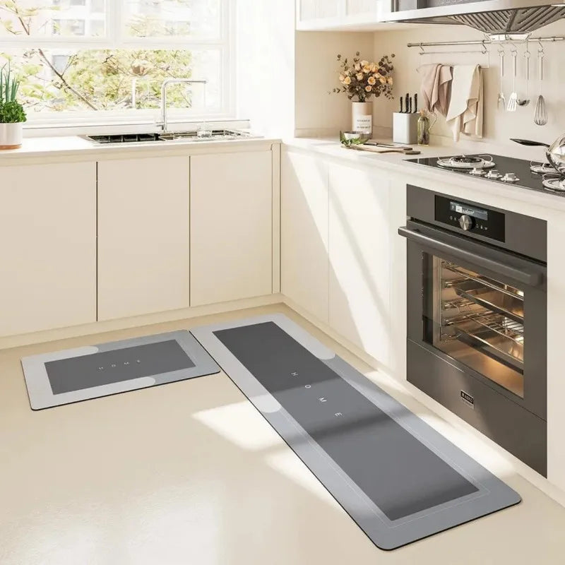 2 Pcs Kitchen Mats (4060CM)(40120CM)