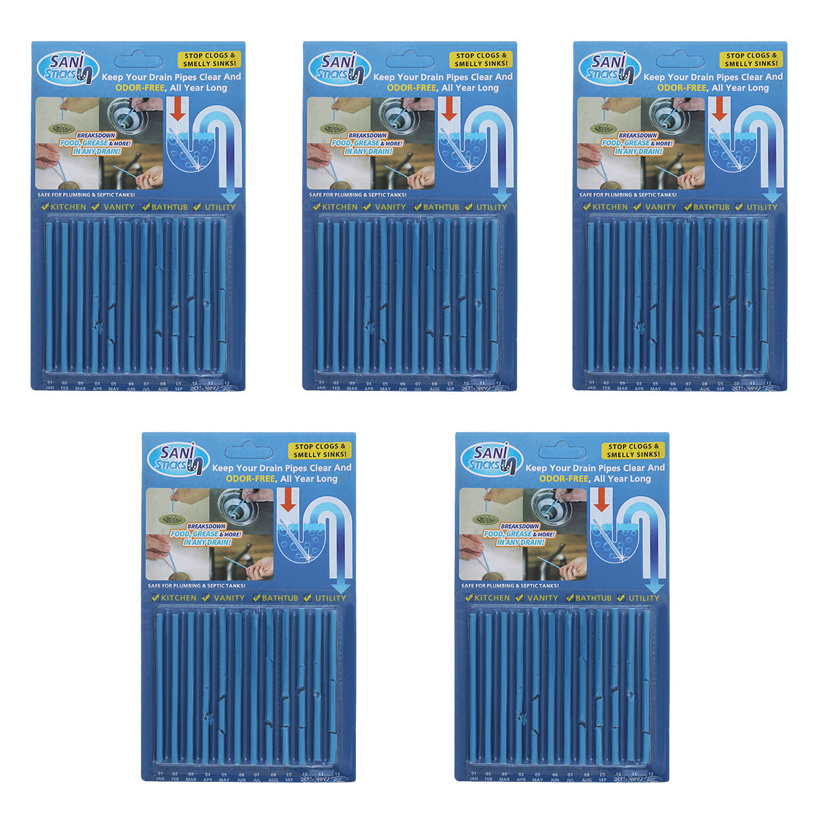 Sani stick 12 pc set