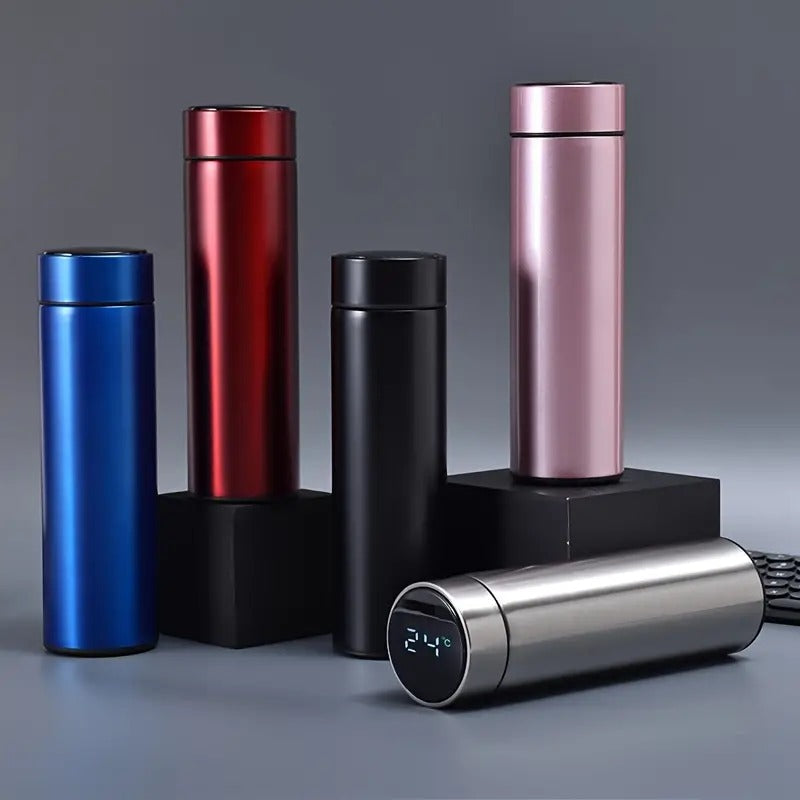 LED Temperature Display Water Bottle