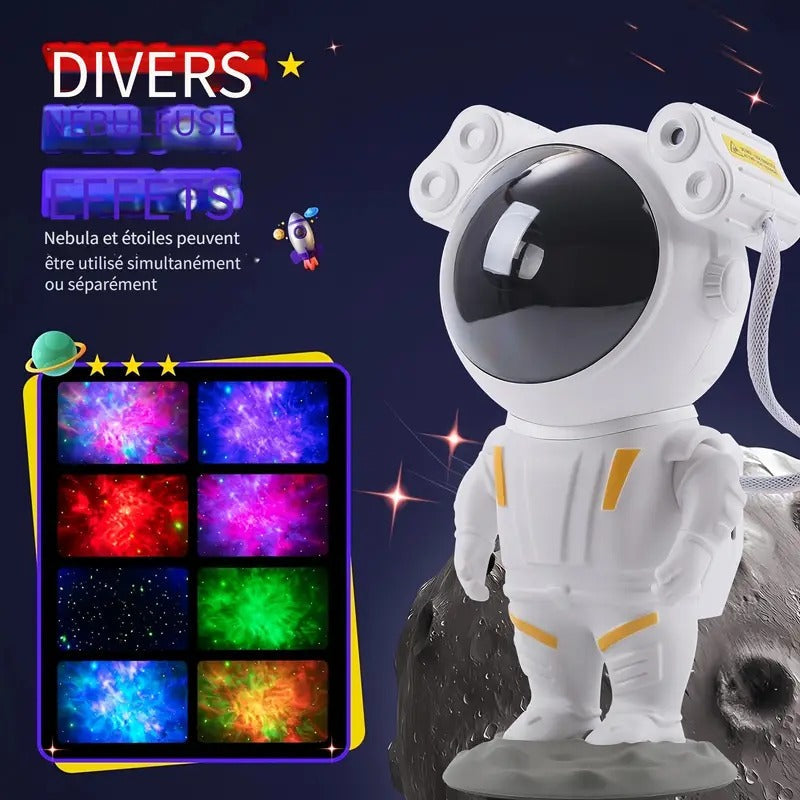 360° Astronaut Galaxy Projector with Remote Control