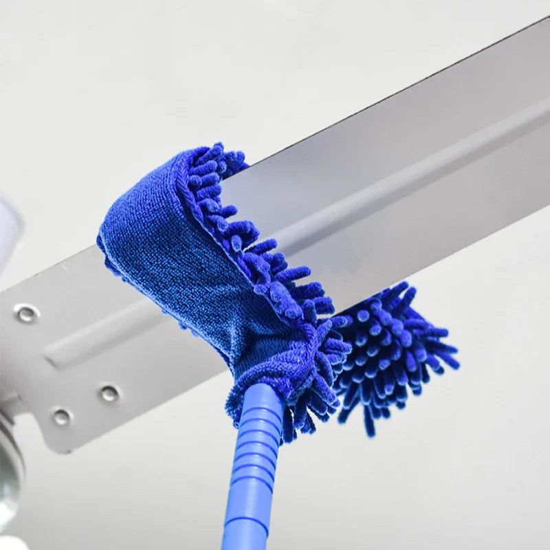 Fan Cleaner Brush with Long Rod Flexible