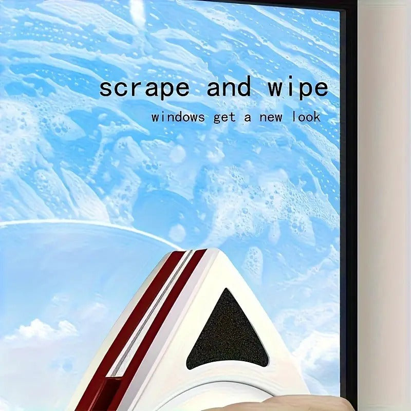 Magnetic Glass Cleaning Wiper Triangle Shape