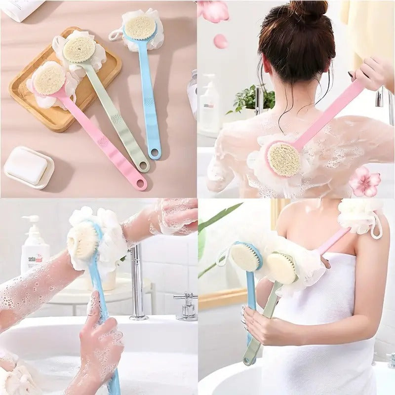 2 in 1 Body loofa Brush