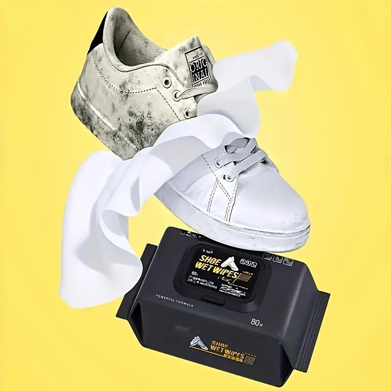 80 pc Shoe cleaning Wipes