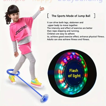 Flashing Led Jumping Roap With Light