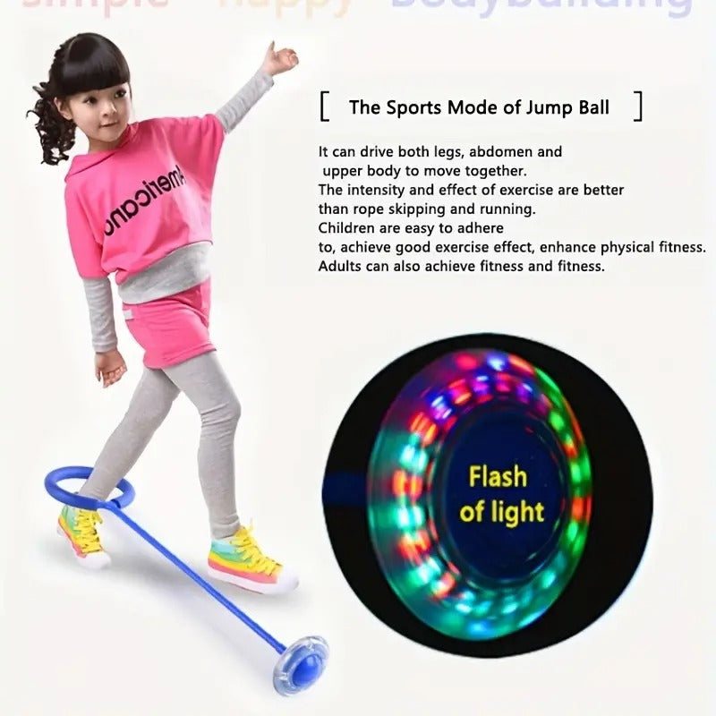 Flashing Led Jumping Roap With Light