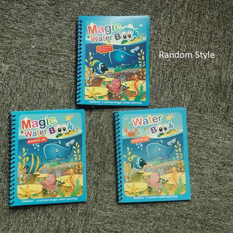 Magic Water Book With Pen