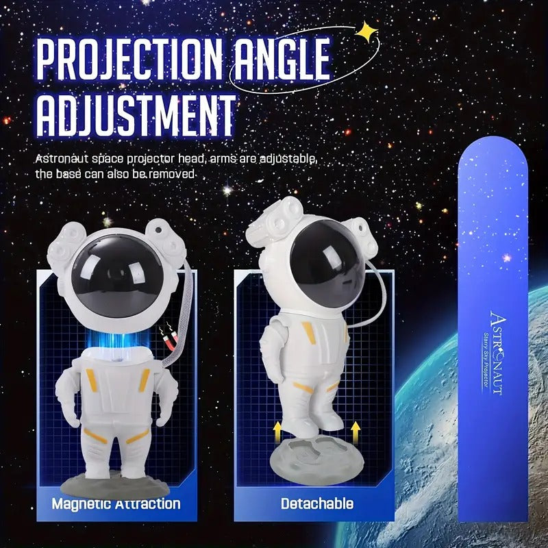 360° Astronaut Galaxy Projector with Remote Control