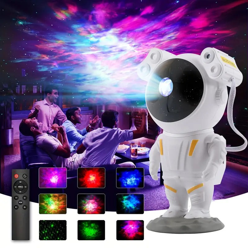 360° Astronaut Galaxy Projector with Remote Control
