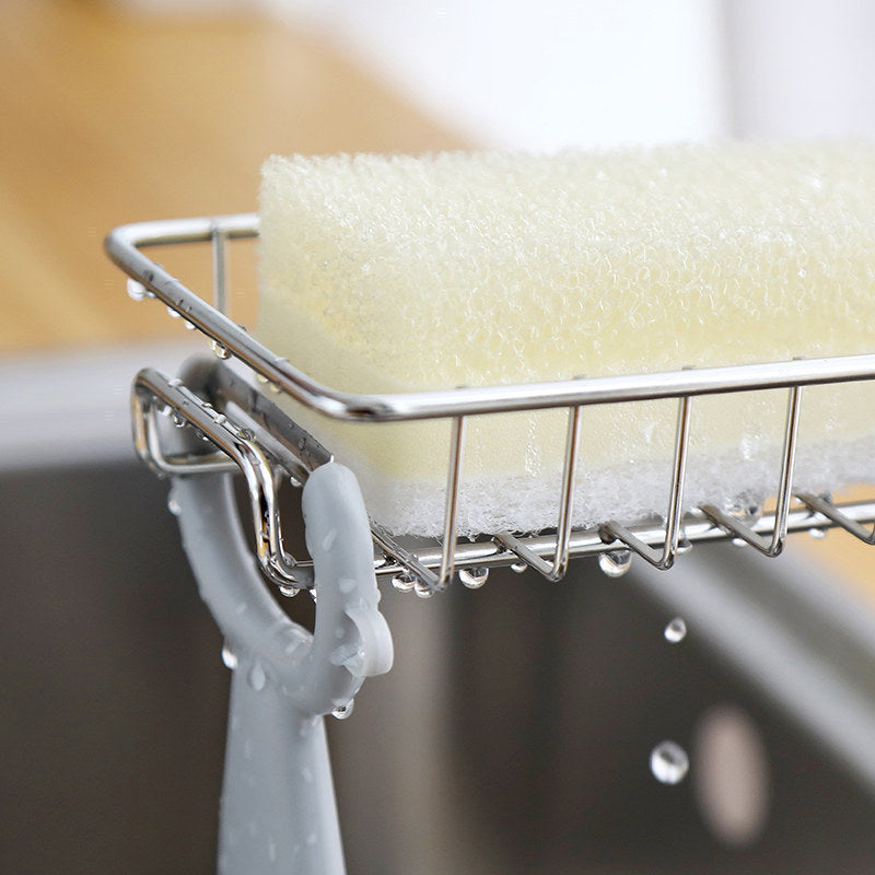 Kitchen Sink Faucet Sponge Holder
