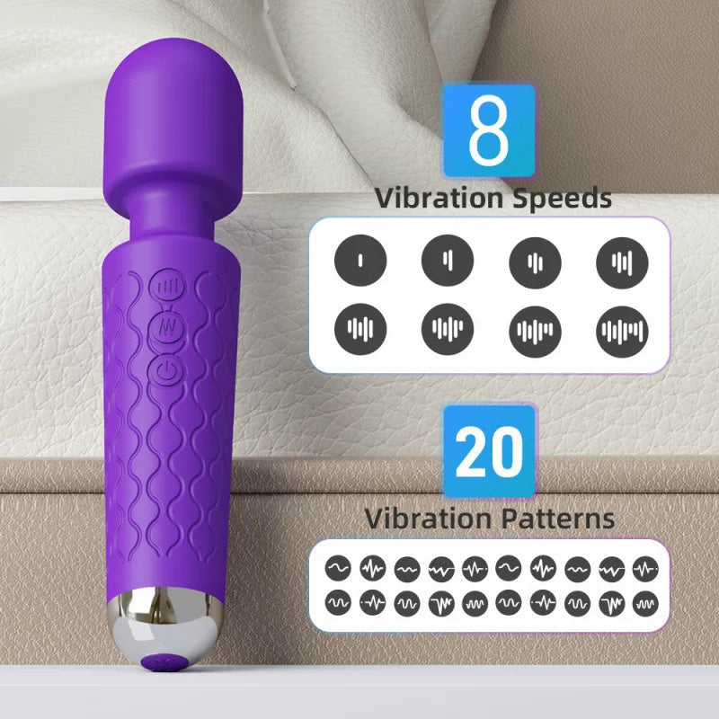 Personal Body Wand Massager Silicon Massager