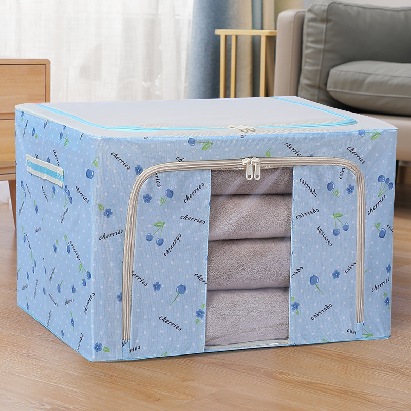 66 LTR Foldable Steel Frame Cloth Storage Bag