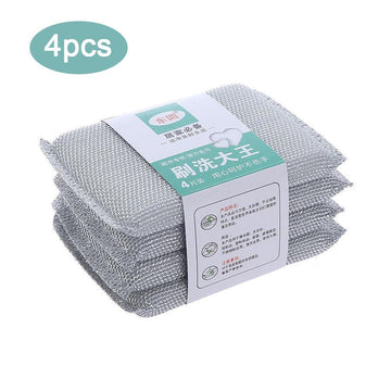 Kitchen Cleaning Scrubber Pack Of 4