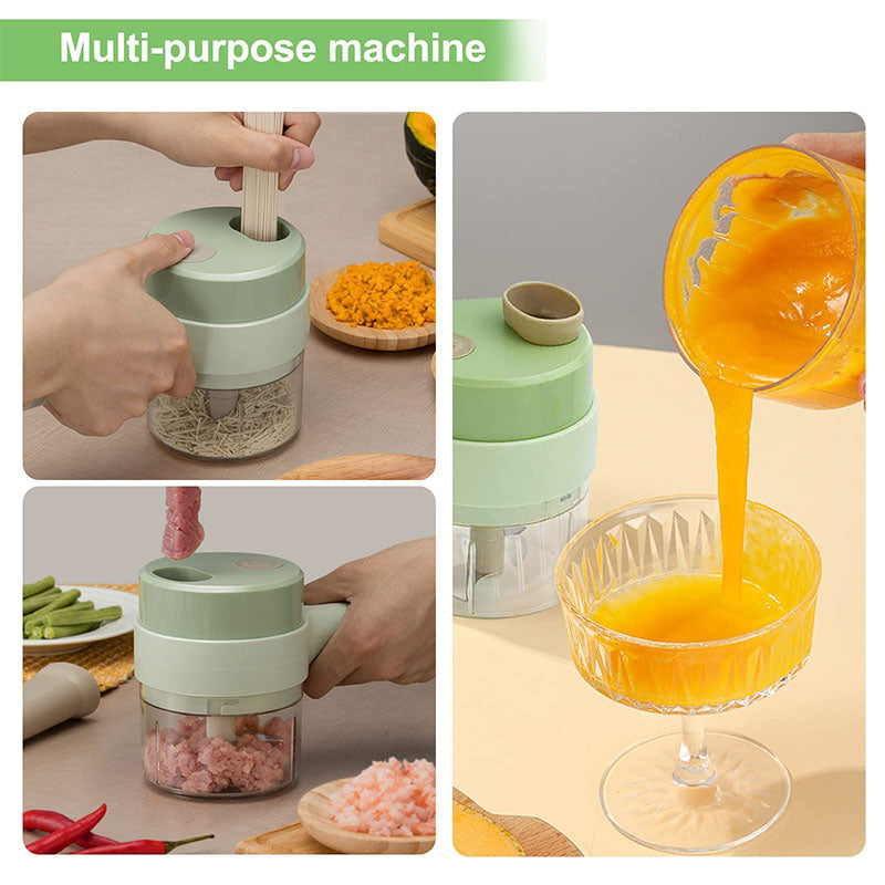 4 in 1 Electric Vegetable Chopper